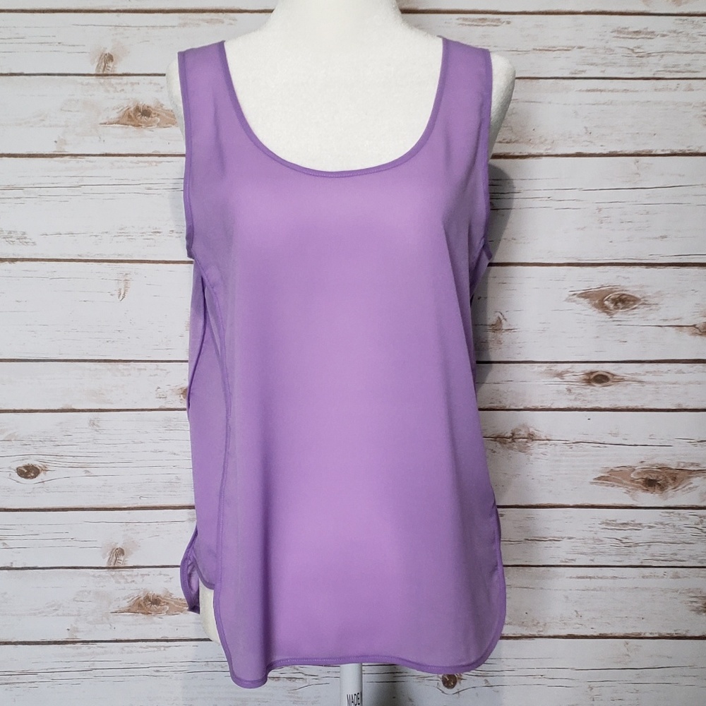 French Connection Mixed Media Tank
